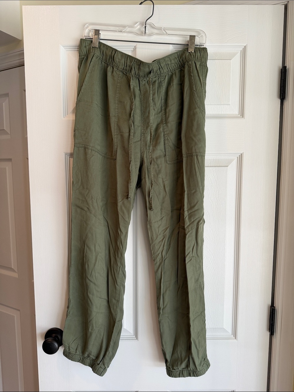 Sanctuary Olive Green Relaxed Drawstring Joggers